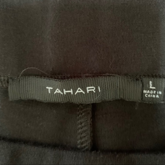 Tahari Knit Pull On Ankle Pants - Picture 5 of 8